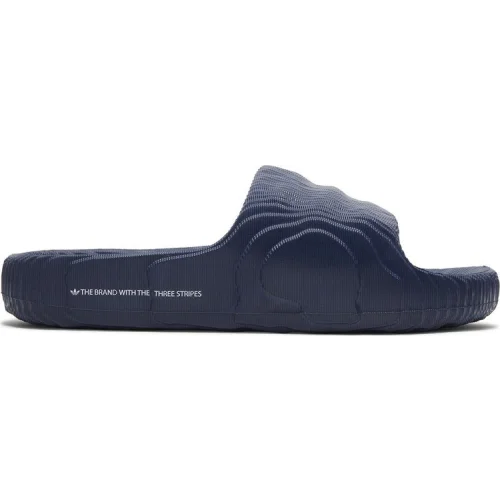 נעלי סניקרס אדילט 22 בצבע כְּחוֹל מדגם Adilette 22 Slides 'Dark Blue' מבית היוצר של חברת הענק אדידס