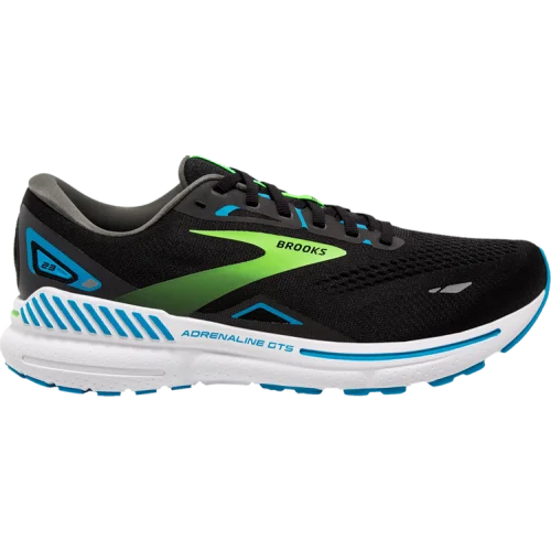נעלי סניקרס אדרנלין בצבע שָׁחוֹר מדגם Adrenaline GTS 23 'Black Hawaiian Ocean' מבית היוצר של חברת הענק ברוקס