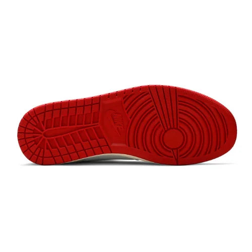 Air Jordan 1 Retro High Zip White University Red