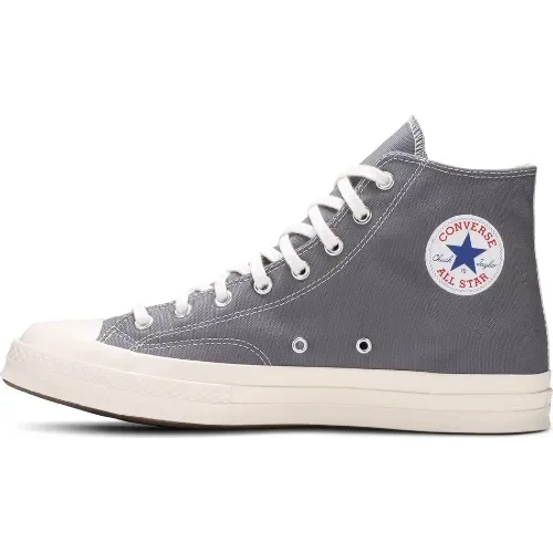 Converse Comme des Garçons PLAY x Chuck 70 High ’Steel Gray’