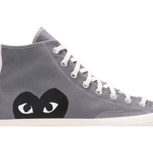 Converse Comme des Garçons PLAY x Chuck 70 High ’Steel Gray’