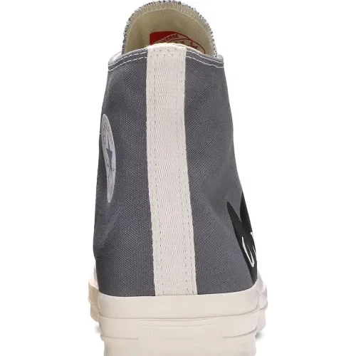 Converse Comme des Garçons PLAY x Chuck 70 High ’Steel Gray’