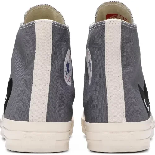 Converse Comme des Garçons PLAY x Chuck 70 High ’Steel Gray’