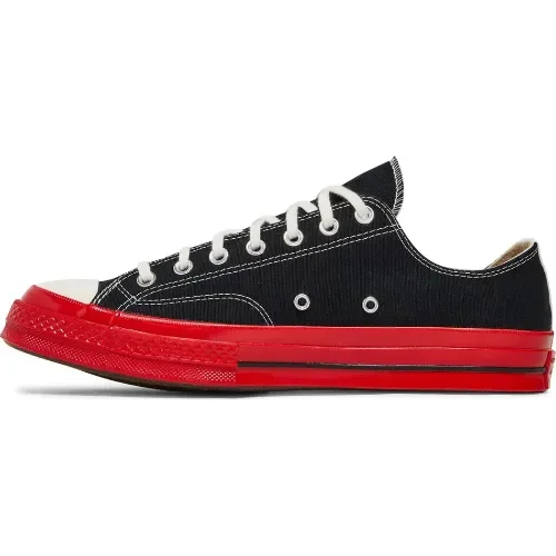 Converse Comme des Garçons Play x Chuck 70 Low ’Black Red’