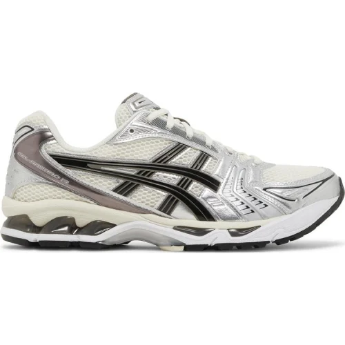 נעלי סניקרס ג'ל קאיאנו בצבע קרם מדגם Gel Kayano 14 'Silver Cream' מבית היוצר של חברת הענק אסיקס