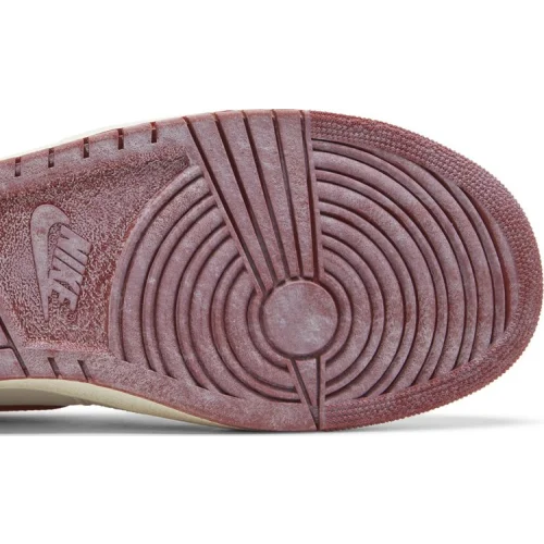 Jordan Air Ship PE SP 'Every Game - Dune Red'