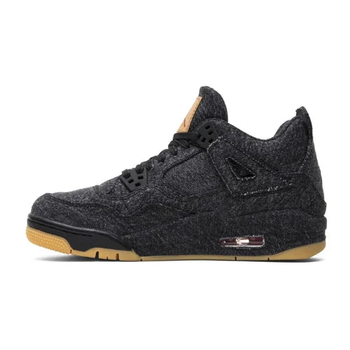 Levi’s x Air Jordan 4 Retro GS Black Denim