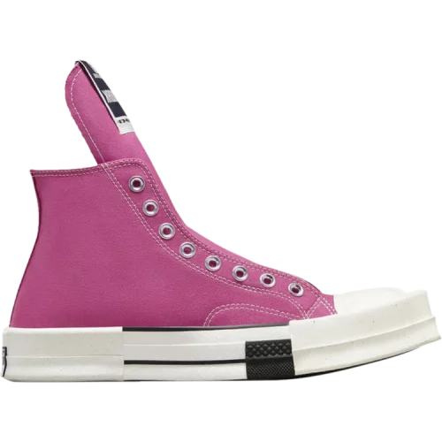 נעלי סניקרס צ'אק 70 בצבע וָרוֹד מדגם Rick Owens x TURBODRK Chuck 70 Laceless 'Cactus Flower' מבית היוצר של חברת הענק קונברס - אולסטאר