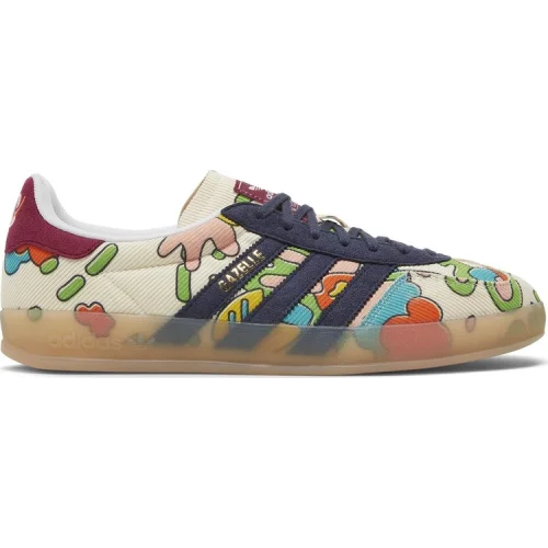 נעלי סניקרס Gazelle בצבע צבעוני מדגם Sean Wotherspoon x Gazelle Indoor 'Kaleidoscopic Lens' מבית היוצר של חברת הענק אדידס