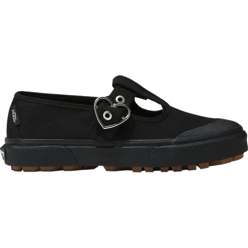 נעלי סניקרס סגנון 93 בצבע שָׁחוֹר מדגם Style 93 'Black Gum' מבית היוצר של חברת הענק ואנס