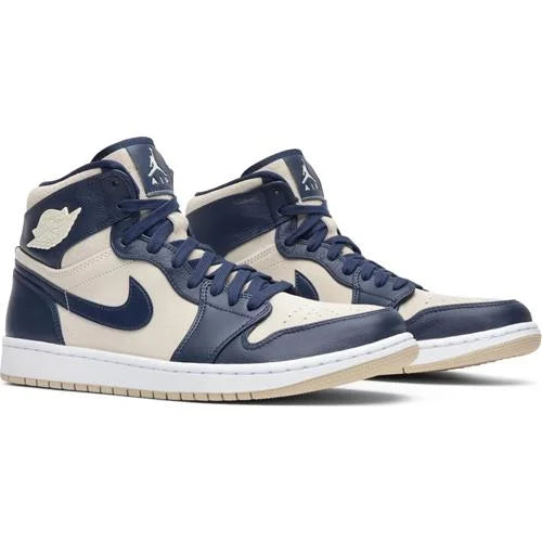 Wmns Air Jordan 1 High ’Navy Cream’