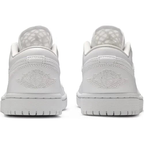 Wmns Air Jordan 1 Low Breathe ’Triple White’