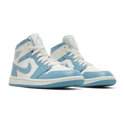 Wmns Air Jordan 1 Mid University Blue