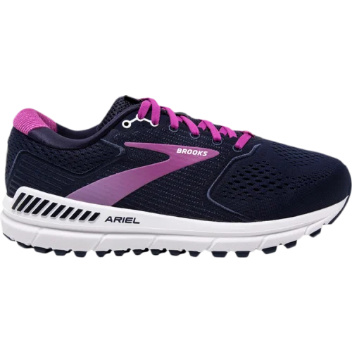 נעלי סניקרס Brooks Ariel בצבע כְּחוֹל מדגם Wmns Ariel 20 'Peacoat Vivid Viola' מבית היוצר של חברת הענק ברוקס