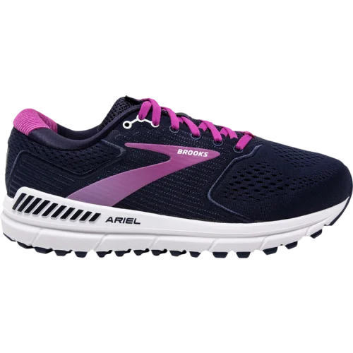 נעלי סניקרס Brooks Ariel בצבע כְּחוֹל מדגם Wmns Ariel 20 Wide 'Peacoat Vivid Viola' מבית היוצר של חברת הענק ברוקס