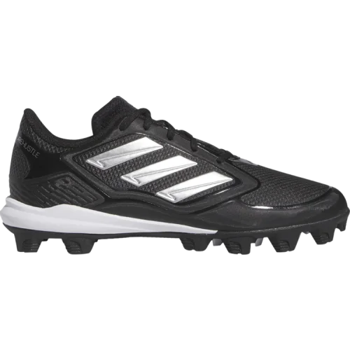 נעלי סניקרס PureHustle בצבע שָׁחוֹר מדגם Wmns PureHustle 3 MD 'Black Silver Metallic' מבית היוצר של חברת הענק אדידס
