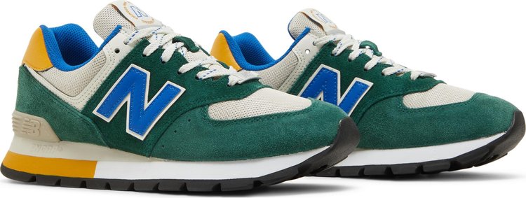 574 Rugged 'Green Royal Blue'