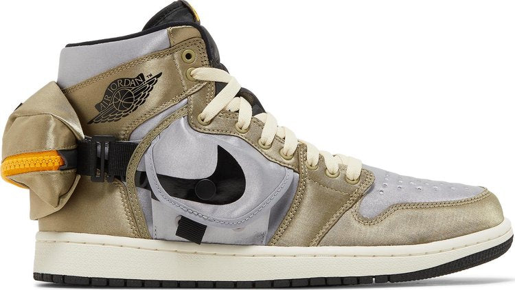 נעלי סניקרס Air Jordan 1 Retro High Utility 'Neutral Olive' של המותג נייקי בצבע ירוק עשויות בַּד