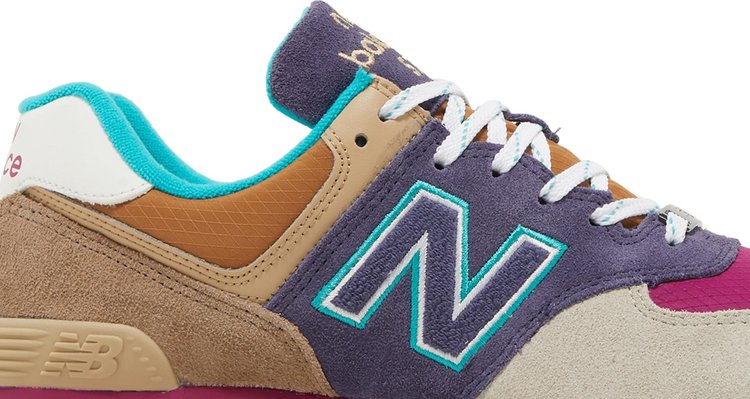 574 Rugged 'Navy Brown'