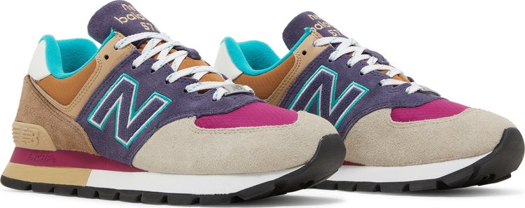 574 Rugged 'Navy Brown'