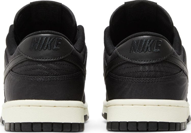 Dunk Low 'Black Canvas'
