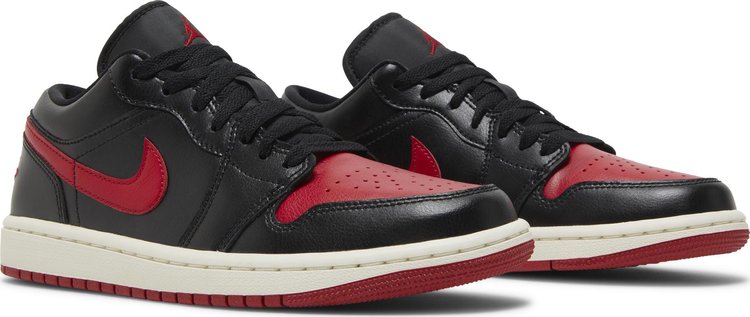Wmns Air Jordan 1 Low 'Bred Sail'