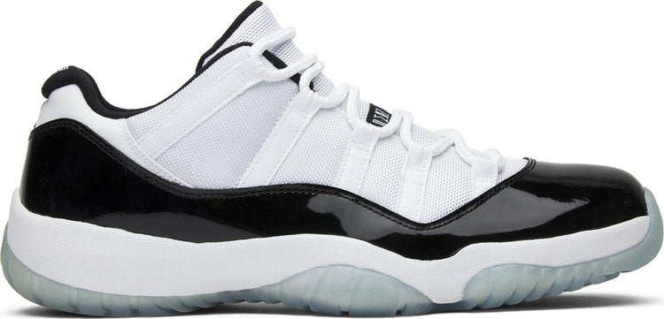 נעלי סניקרס Air Jordan 11 Retro Low 'Concord' של המותג נייקי בצבע לבן עשויות