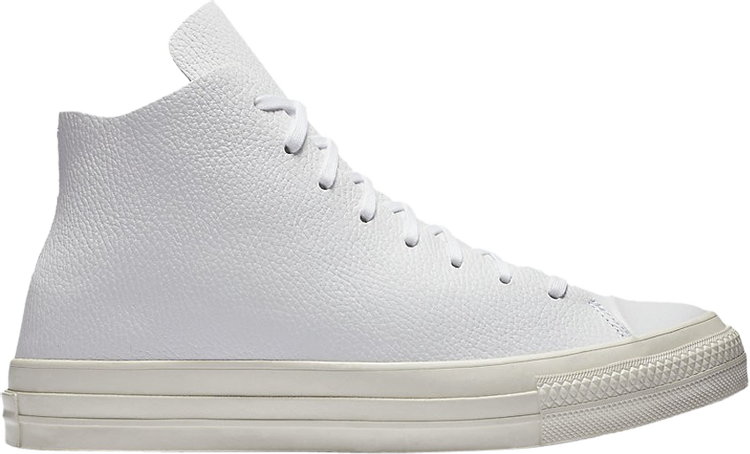 נעלי סניקרס Wmns Chuck Taylor All Star Prime High 'White' של המותג קונברס אולסטאר בצבע לבן עשויות