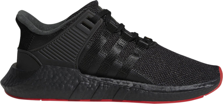 נעלי סניקרס EQT Support 93/17 'Red Carpet' של המותג אדידס בצבע שָׁחוֹר עשויות