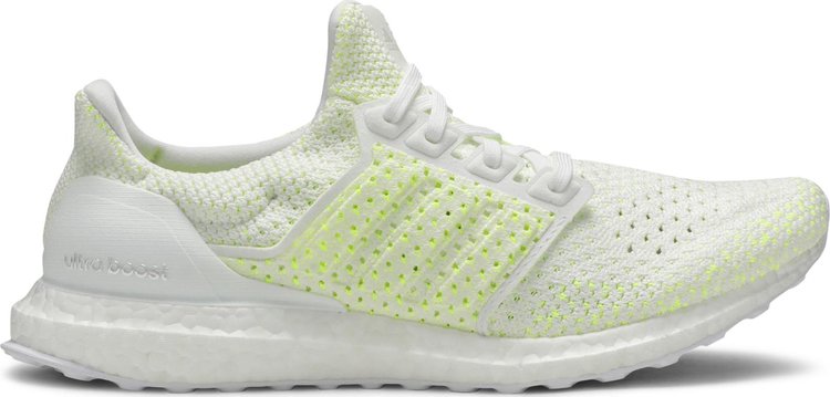 נעלי סניקרס UltraBoost Clima 'Solar Yellow' של המותג אדידס בצבע לבן עשויות