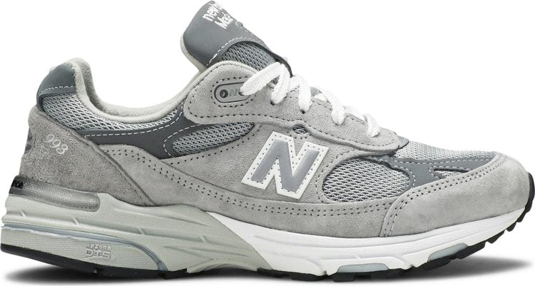 נעלי סניקרס Wmns 993 Made In USA 'Grey' של המותג ניו באלאנס בצבע אפור עשויות