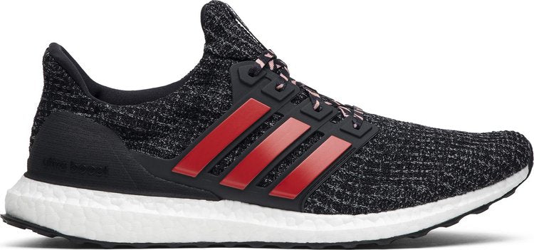נעלי סניקרס Ren Zhe x UltraBoost 4.0 'Chinese New Year' של המותג אדידס בצבע שָׁחוֹר עשויות ניילון פוליאסטר Primeknit