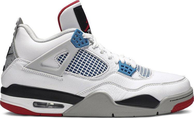 נעלי סניקרס Air Jordan 4 Retro SE 'What The 4' של המותג נייקי בצבע צבעוני עשויות עוֹר