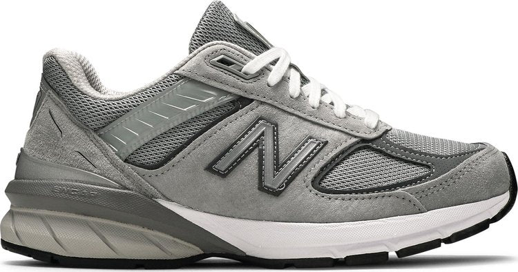 נעלי סניקרס Wmns 990v5 Made In USA Wide 'Castlerock' של המותג ניו באלאנס בצבע אפור עשויות