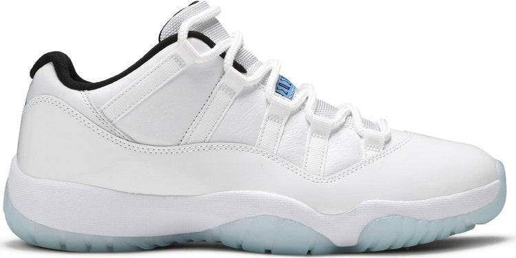 נעלי סניקרס Air Jordan 11 Retro Low 'Legend Blue' של המותג נייקי בצבע כְּחוֹל עשויות עור פטנט