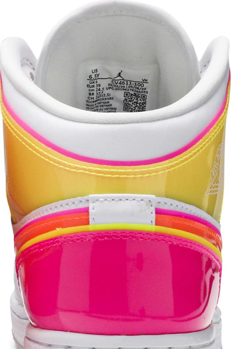 Air Jordan 1 Mid SE GS 'Edge Glow'