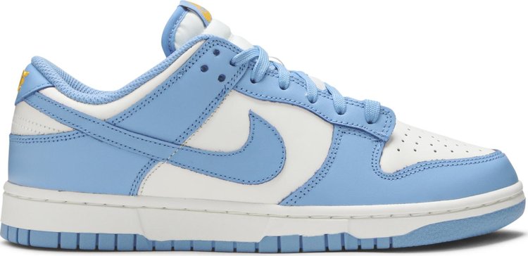 נעלי סניקרס Wmns Dunk Low 'Coast' של המותג נייקי בצבע כְּחוֹל עשויות עוֹר