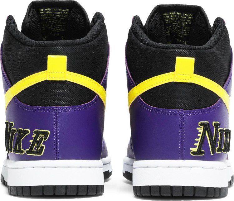 Dunk High Premium EMB 'Lakers'