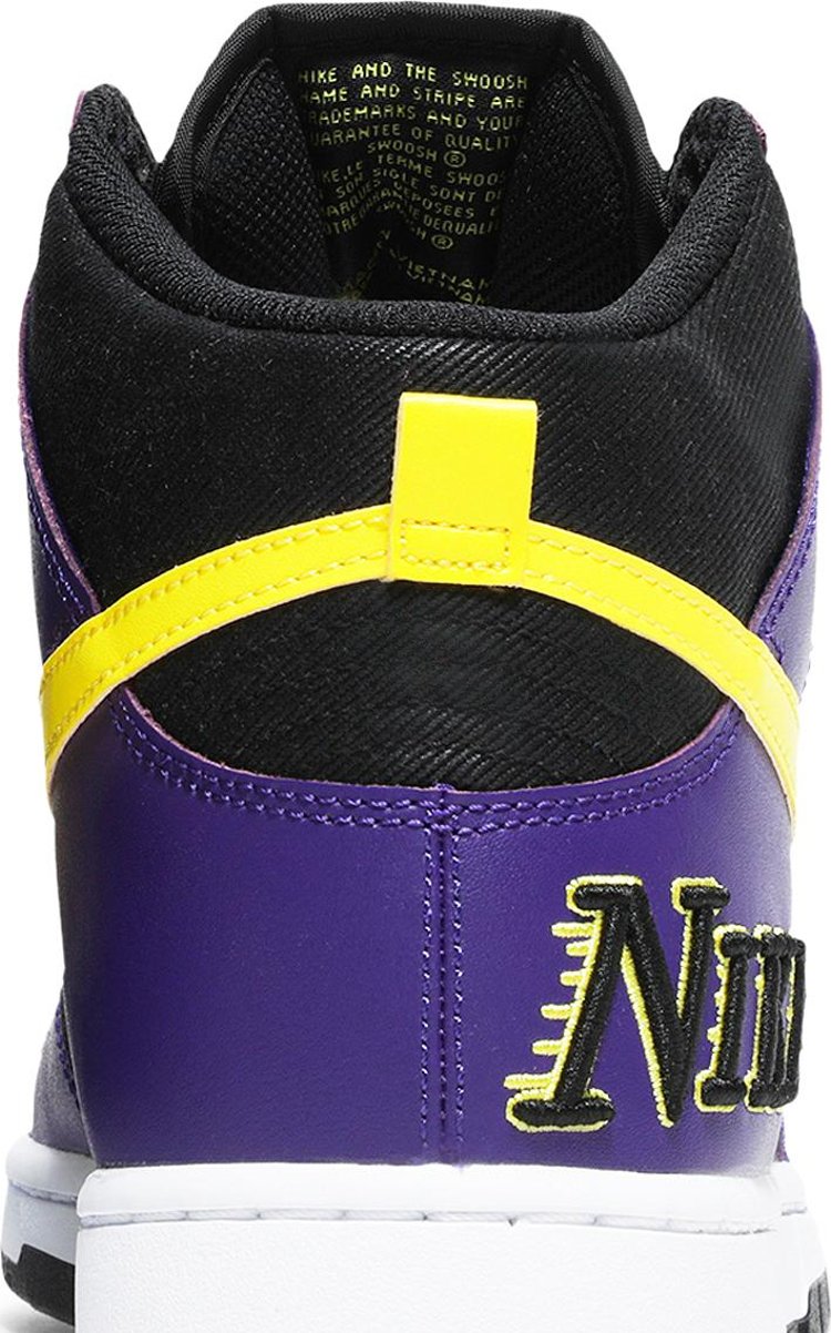 Dunk High Premium EMB 'Lakers'