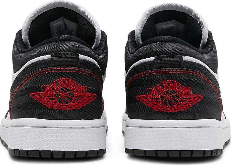 Wmns Air Jordan 1 Low SE Utility 'White Black Red'