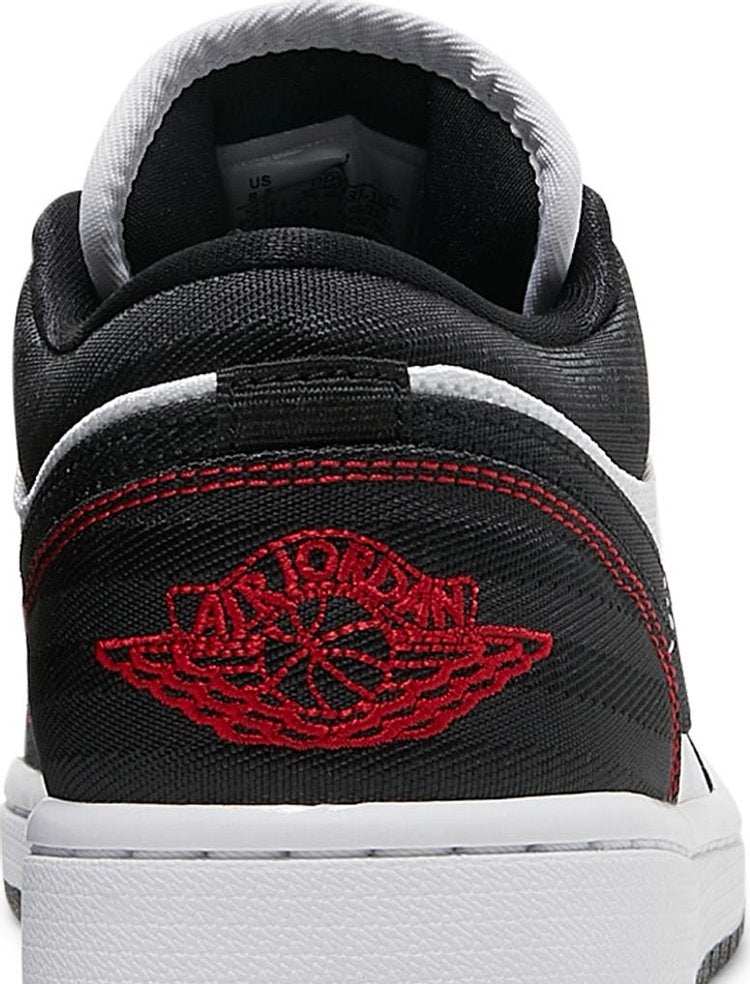 Wmns Air Jordan 1 Low SE Utility 'White Black Red'
