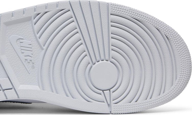 Air Jordan 1 Mid 'White Khaki Blue Void'