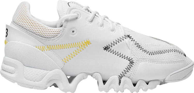 נעלי סניקרס Y-3 Ekika 'Footwear White' של המותג אדידס בצבע לבן עשויות
