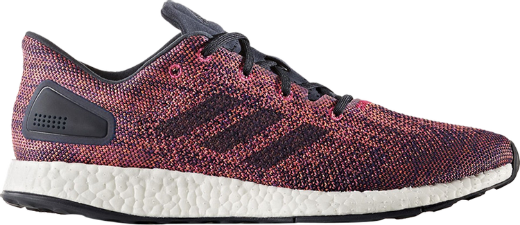 נעלי סניקרס PureBoost DPR 'Noble Ink' של המותג אדידס בצבע אָדוֹם עשויות