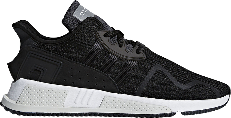 נעלי סניקרס EQT Cushion ADV של המותג אדידס בצבע שָׁחוֹר עשויות