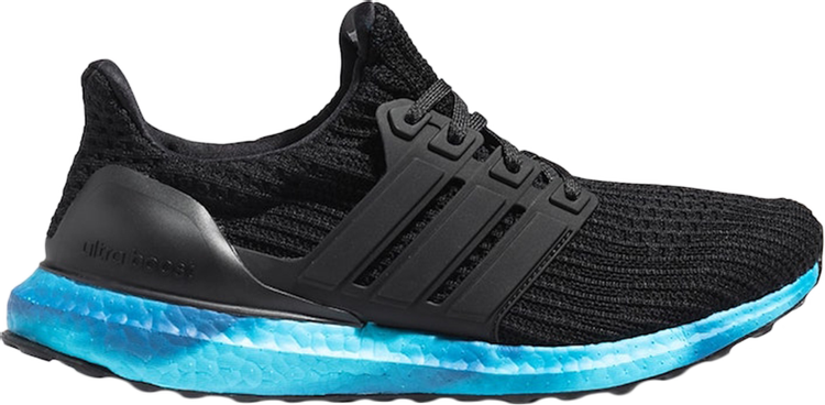 נעלי סניקרס UltraBoost 'Rainbow Pack - Blue' של המותג אדידס בצבע כְּחוֹל עשויות ניילון פוליאסטר Primeknit