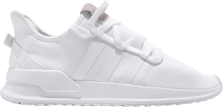 נעלי סניקרס U_Path Run 'Cloud White ' של המותג אדידס בצבע לבן עשויות