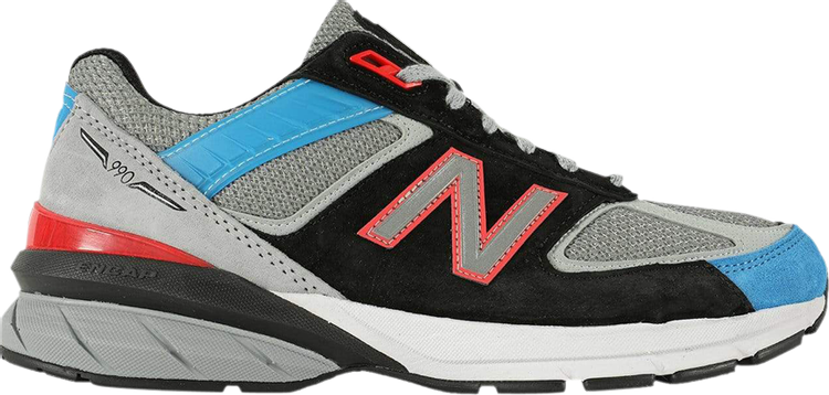 נעלי סניקרס 990v5 Made in USA 'Fast Lane' של המותג ניו באלאנס בצבע צבעוני עשויות