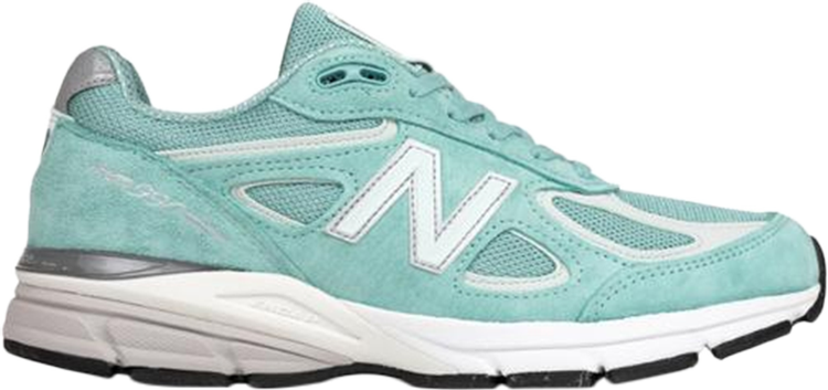 נעלי סניקרס 990v4 Made In USA 'Mineral Sage' של המותג ניו באלאנס בצבע כְּחוֹל עשויות