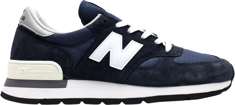 נעלי סניקרס 990v1 Made In USA '30th Anniversary' של המותג ניו באלאנס בצבע כְּחוֹל עשויות